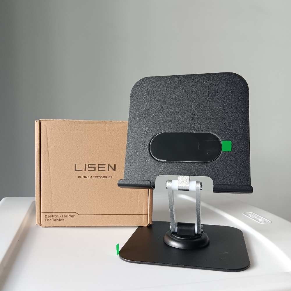 New Lisen Q18 Desktop Tablet Stand Holder Adjustable Black